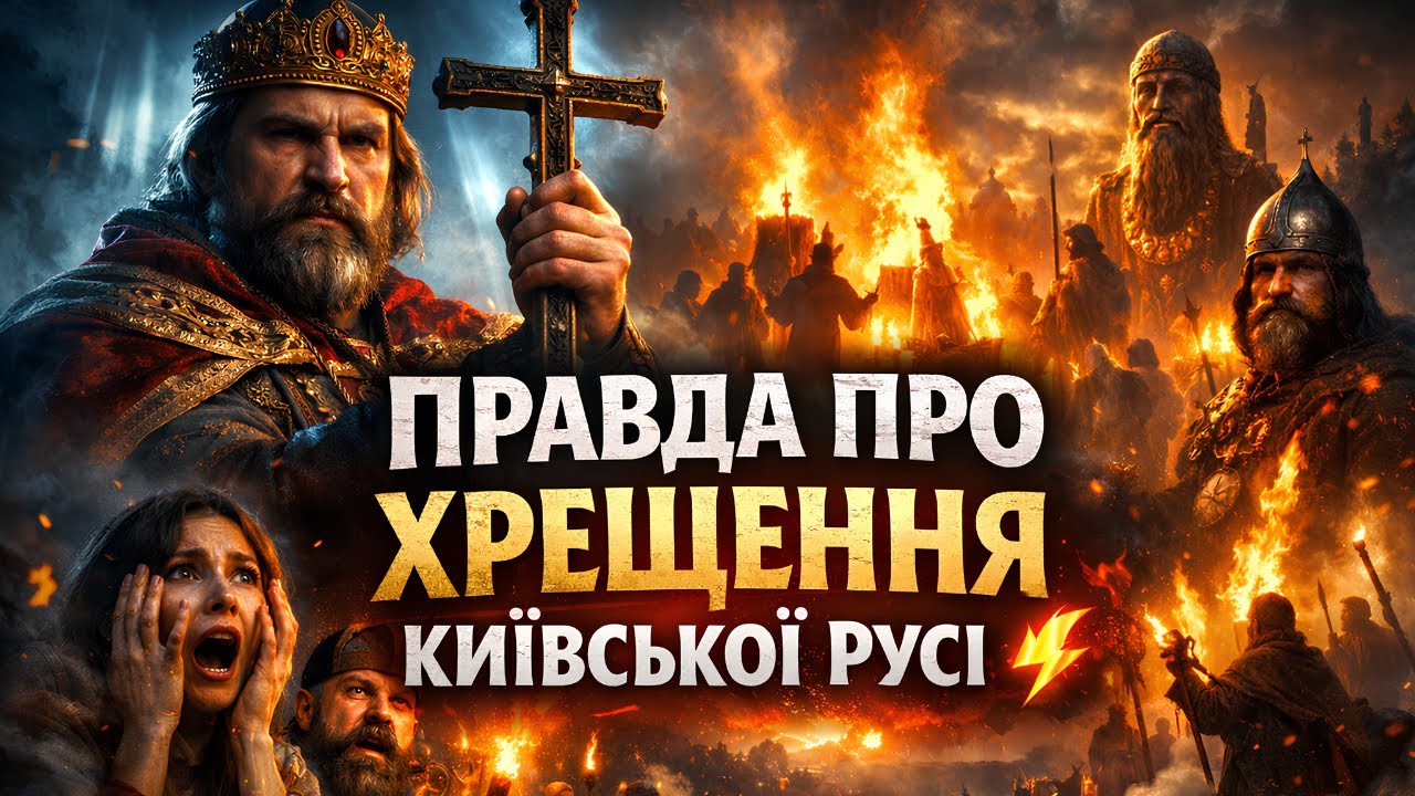 ШОКУЮЧА ПРАВДА ПРО ХРЕЩЕННЯ КИЇВСЬКОЇ РУСІ 988 🔥