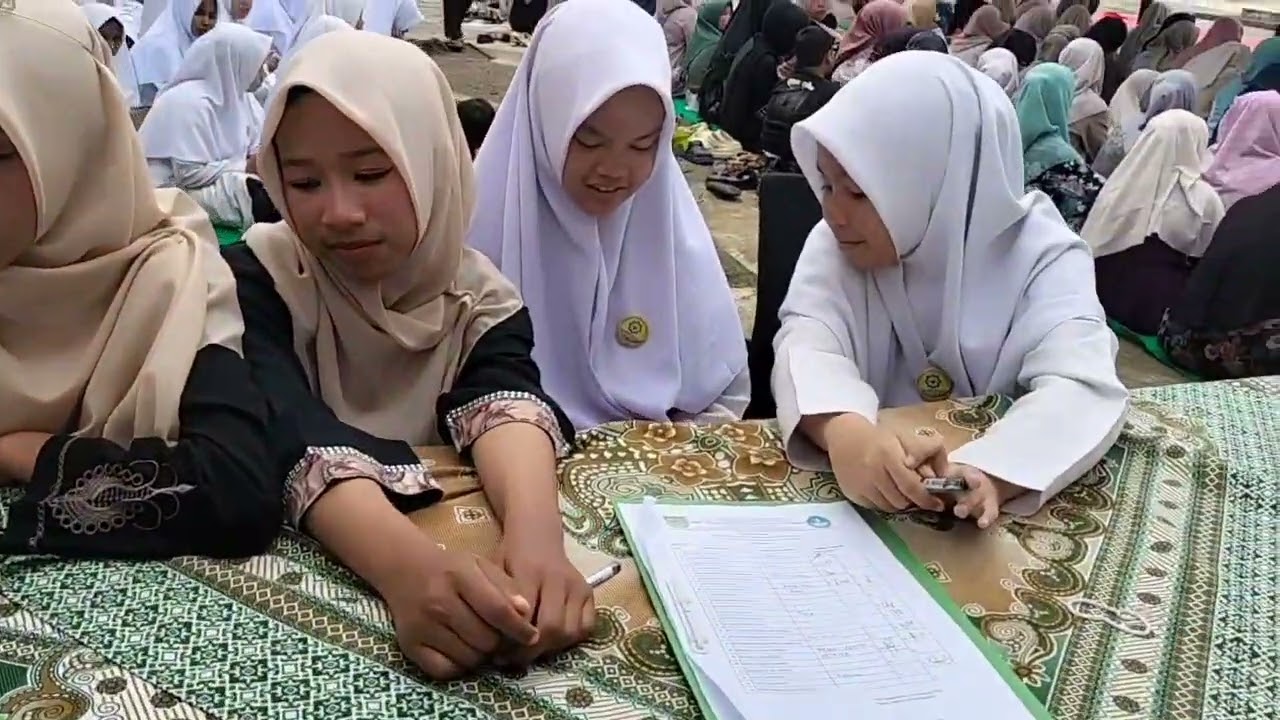 Menjemput Abel,  Cucu Saya Libur Menjelang Ramadhan.
