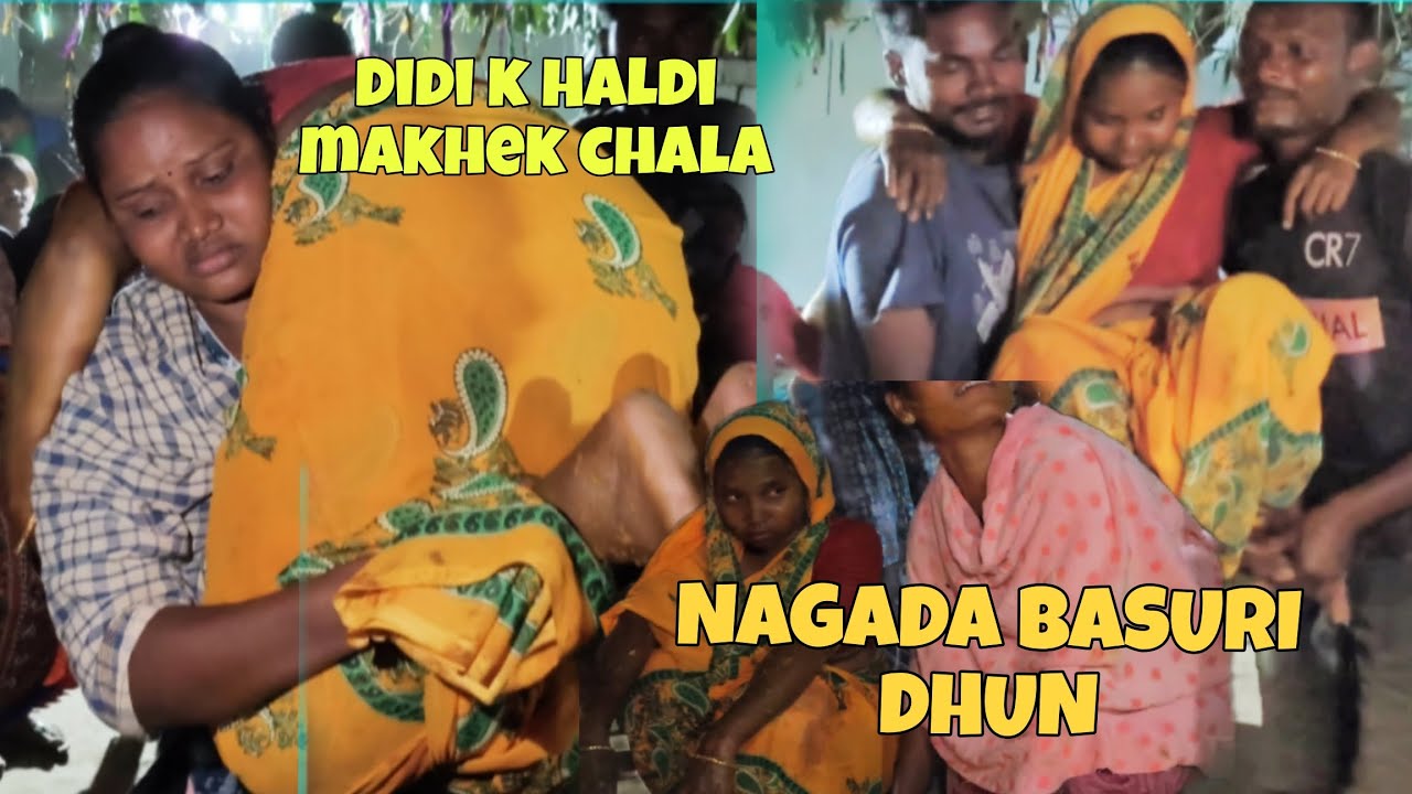 Didi ker Haldi Makha Nagada Basuri Dance 📸