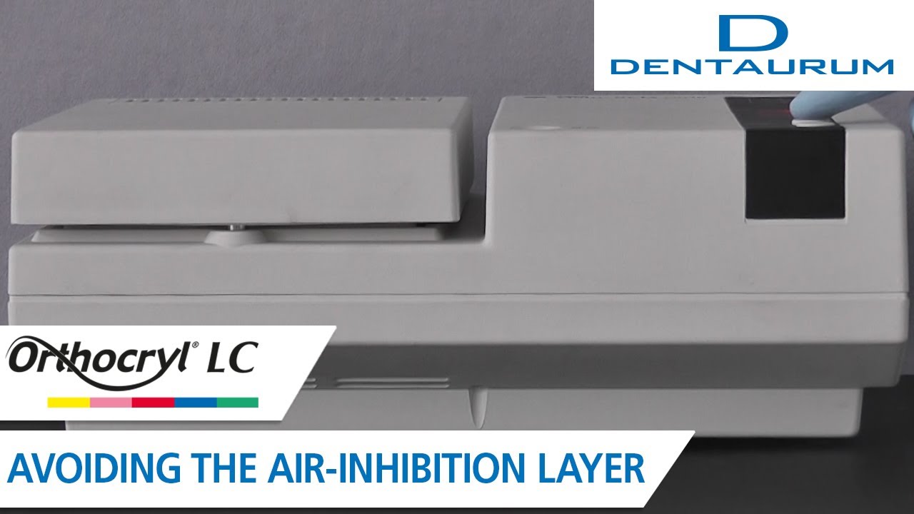 Orthocryl&reg; LC &ndash; avoiding the air-inhibition layer (orthodontic appliance)