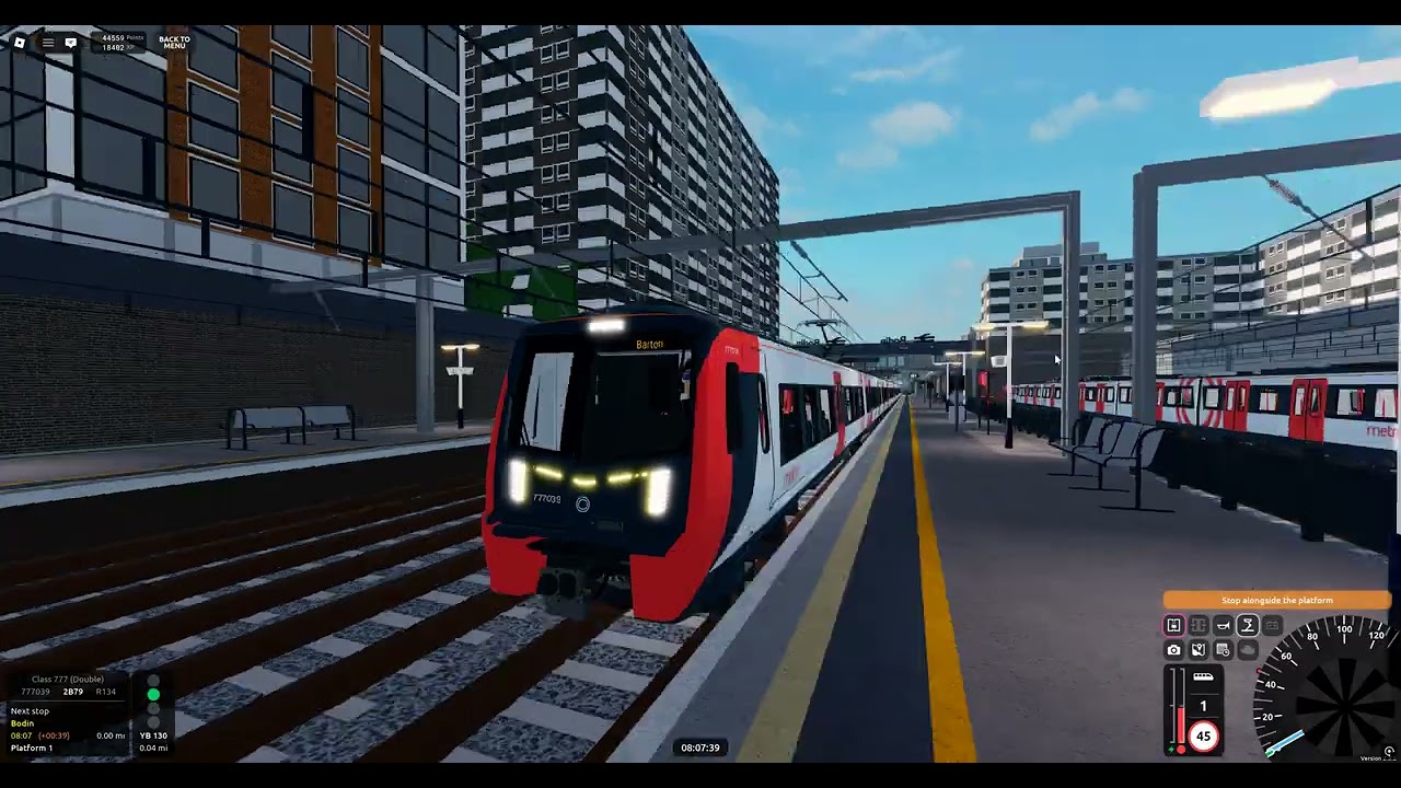 Roblox SCR v2.3.2 R134 Мост Сент-Хеленс➡️Мост Сент-Хеленс через Бодин и EJ (Класс 777/0 (Двойной))
