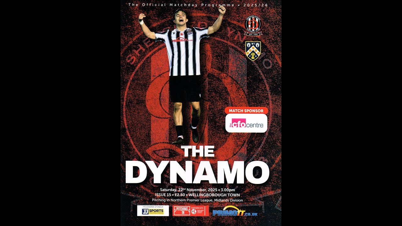 2025/2026 - N.P.L. - Midlands - Shepshed Dynamo v Wellingborough Town - 22.11.2025