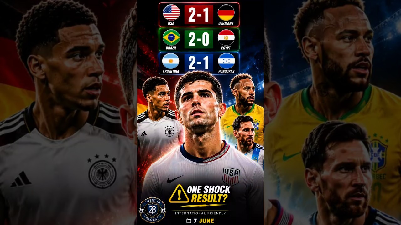 USA vs Germany Prediction ⚽ One SHOCK Result! | International Friendly | 7 June 2026 #fifaworldcup