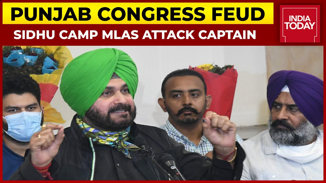 Punjab Congress Feud Not Over! 40 Sidhu Camp MLAs Write To Sonia Gandhi, Attack Amarinder Singh