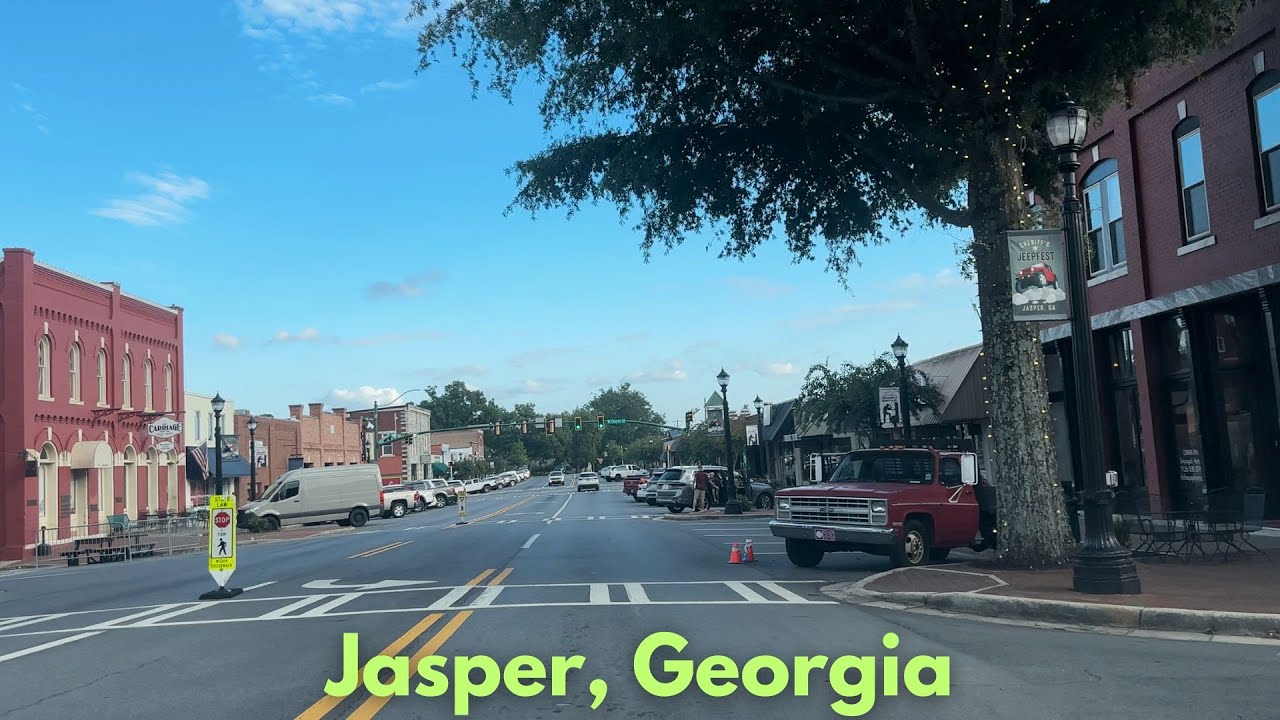 Jasper, Georgia - Driving Tour [4K]