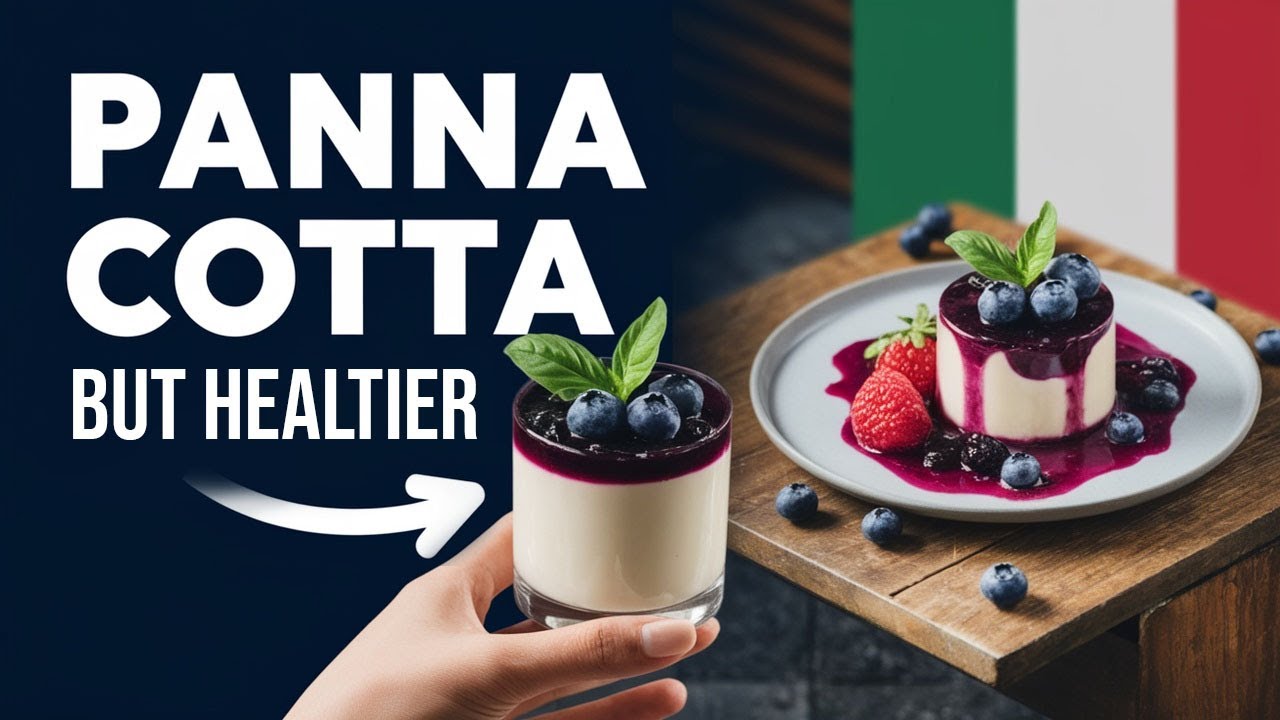Unlock a HEALTHIER Panna Cotta Experience | Italian Dessert Recipe