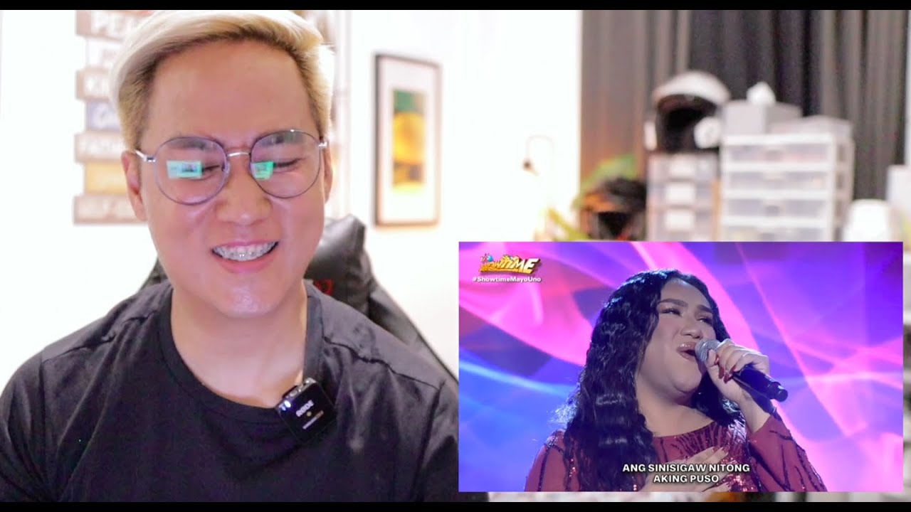 Raven Heyres - Regine Velasquez Medley [Showtime] | REACTION