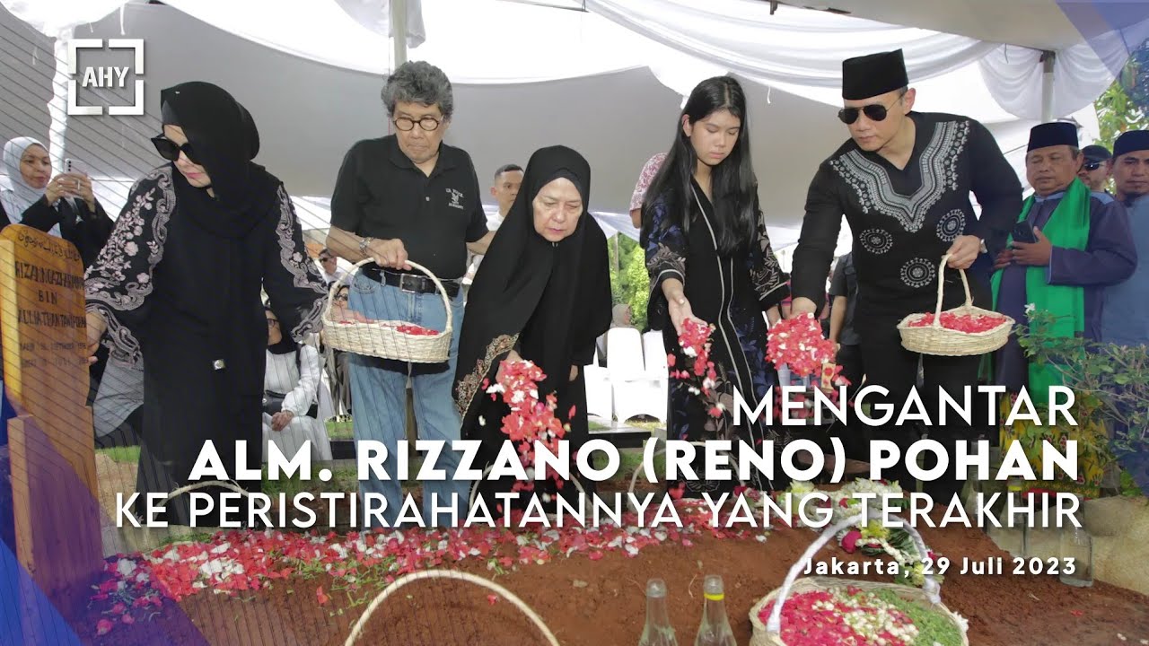 Mengantar Alm. Rizzano (Reno) Pohan ke Peristirahatannya yang Terakhir