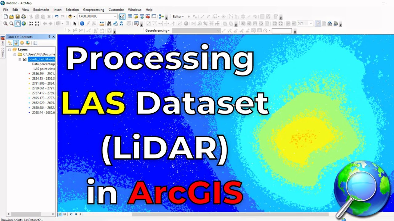 LiDAR Data Processing in ArcGIS (LAS Dataset)