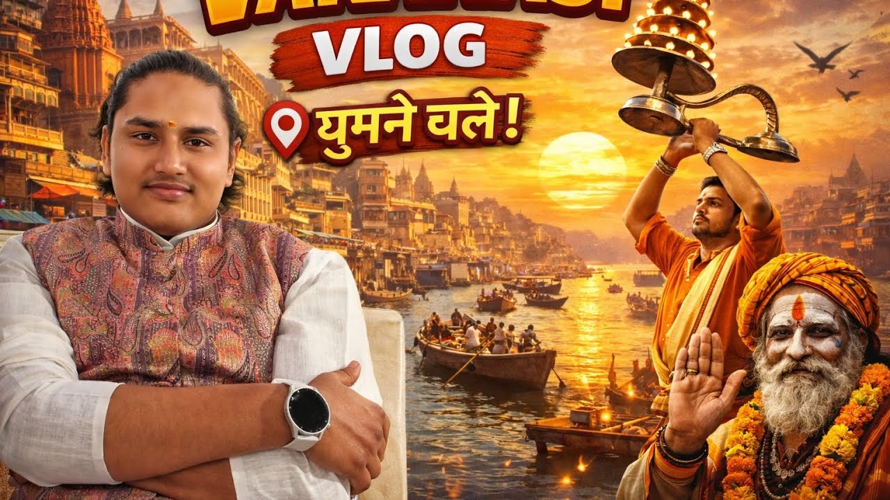 घर  से बनारस के लिए चले हम मम्मी की दवा के लिए #viral #volg #souravjoshivlogs #varanasi #bnaras 