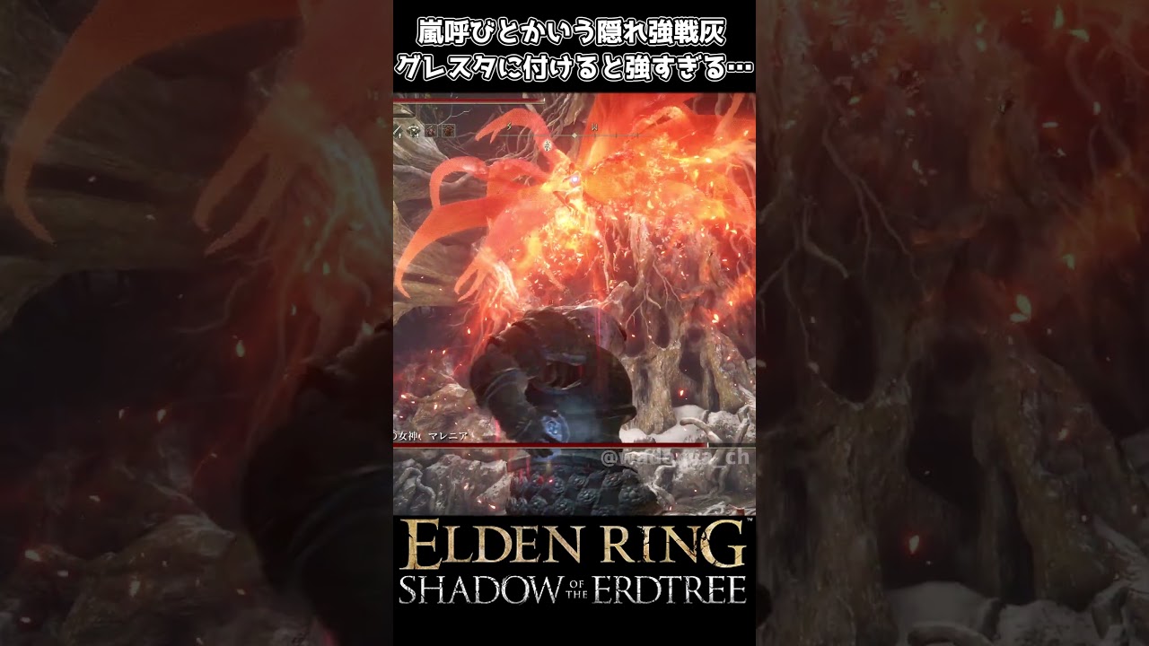 嵐呼びとかいう隠れ強戦灰がグレートスターズに付けると強すぎる件 #eldenring #エルデンリング