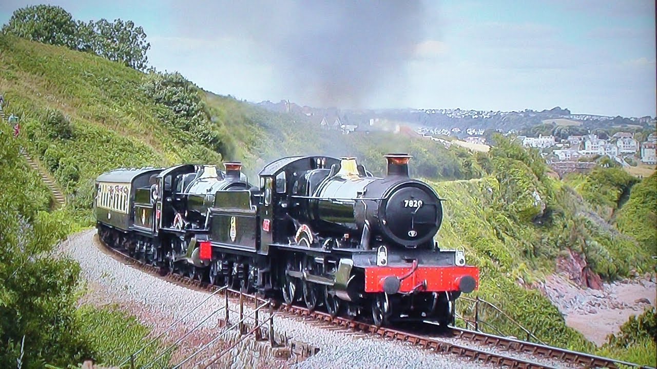 Double Headed Manors - 7827 & 7820 Surge Up Goodrington Bank - 2015