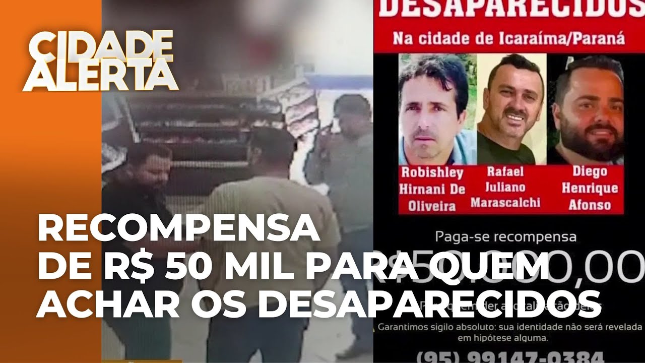 Caso dos quatro homens desaparecidos: familiares oferecem R$ 50 mil para quem achar