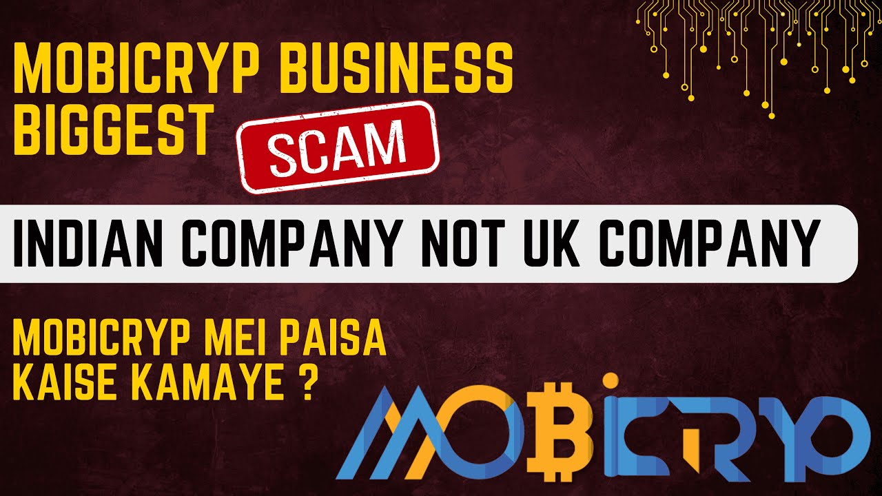 MOBICRYP Biggest Scam | Mobicryp Business Plan in hindi | Mobicryp plan Explaination in hindi