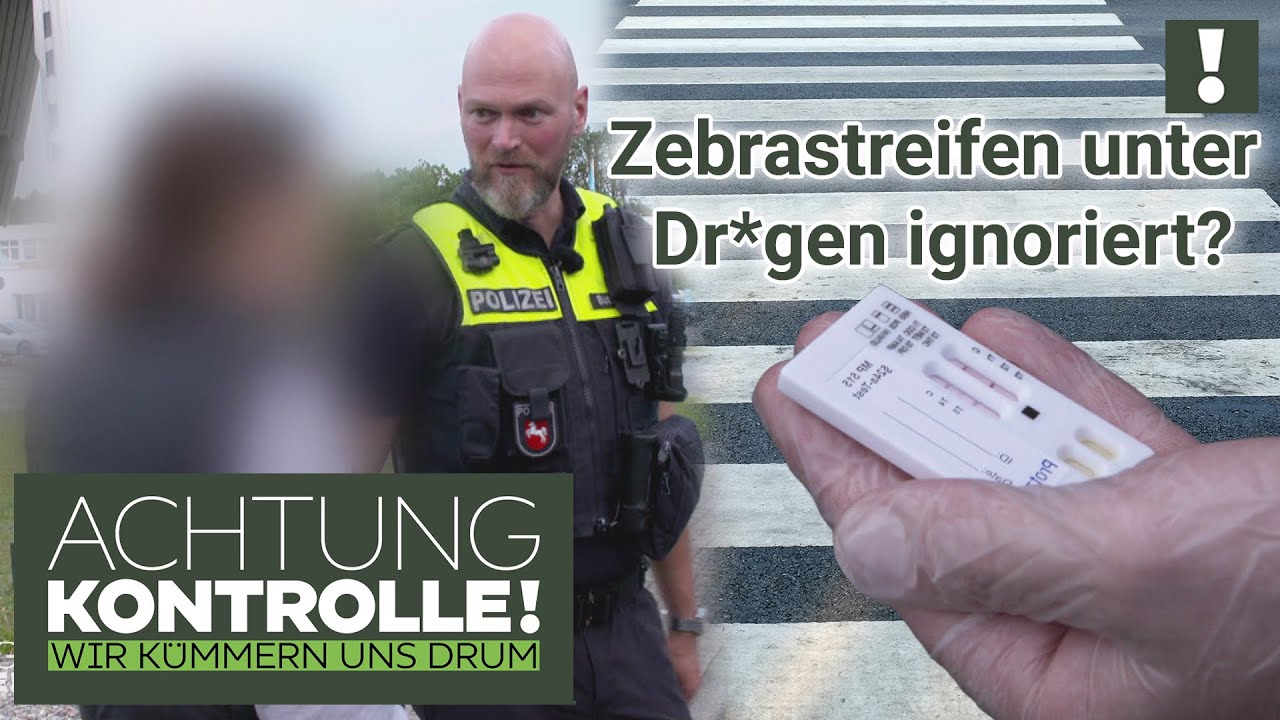 Am Zebrastreifen NICHT angehalten! Die Fahrerin zeigt AUFFÄLLIGKEITEN! | Achtung Kontrolle