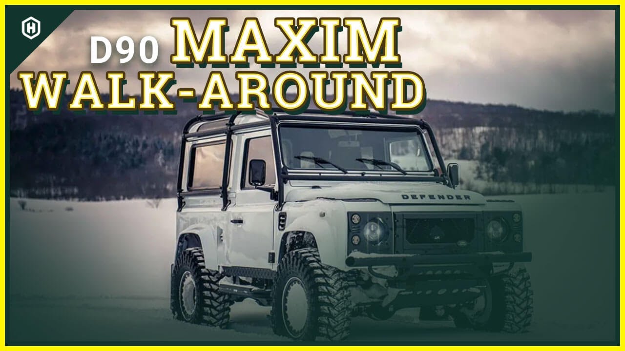 Lifted Land Rover Defender D90 Maxim Super Walk-around | Helderburg