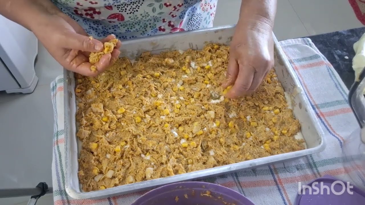 A melhor torta de frango de  liquidificador  simpres  Cremosa e  delicioso 