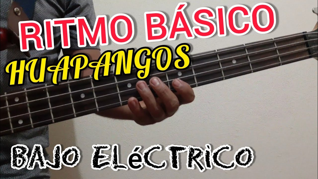 ¿Cómo empezar a TOCAR HUAPANGOS en Bajo Eléctrico? | RITMO Básico para Principiantes