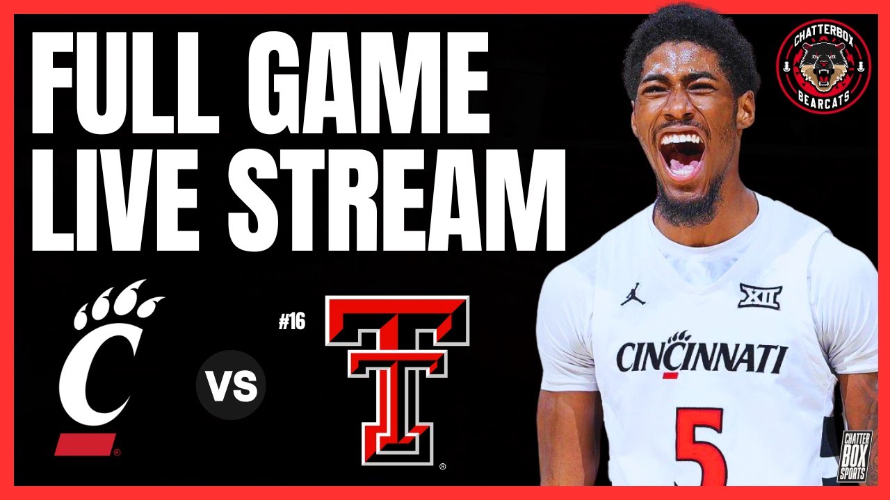Cincinnati Bearcats at Texas Tech LIVE College Basketball FULL GAME Stream | Recap, Highlights