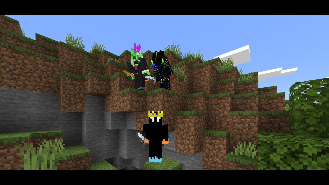 Speedrunner vs 2 Caçadores (Unstaged) (BedrockEdition)