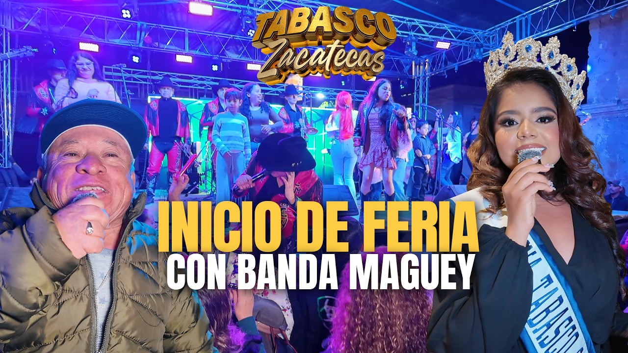 Espectacular inicio de FERIA en TABASCO con BANDA MAGUEY: &iexcl;Pura Fiesta!