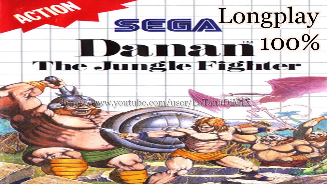 Danan: The Jungle Fighter 100% Longplay Sega Master System 1990 [HD]