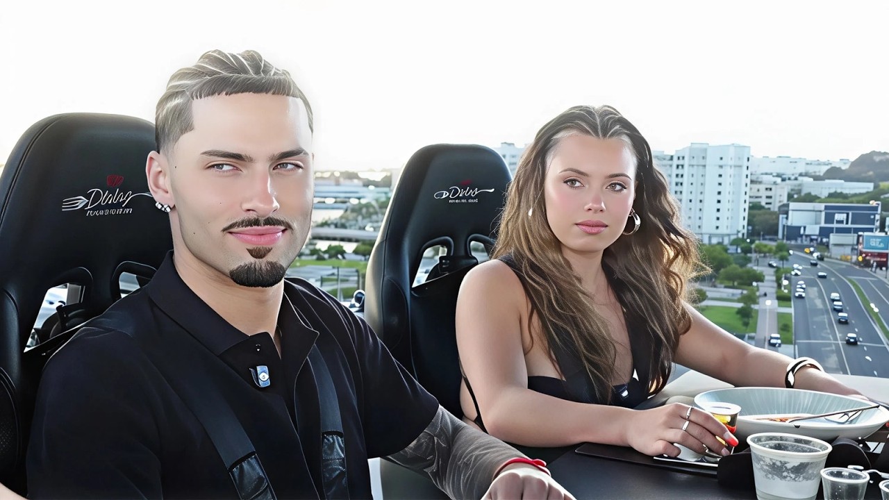 Braeden And Lanah’s Sky Dining Date..