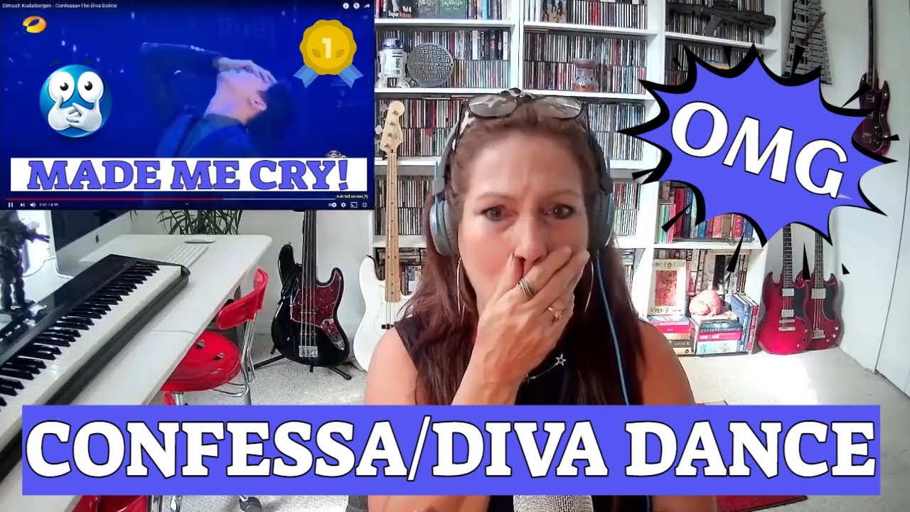 DIMASH Reaction DIVA DANCE MADE ME CRY-DIMASH TSEL REACTS DIVA DANCE Танец димаш дивы ...