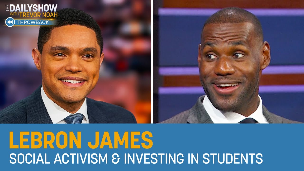 LeBron James - Developing Communities with The LeBron James Family Foundation | The Daily Show