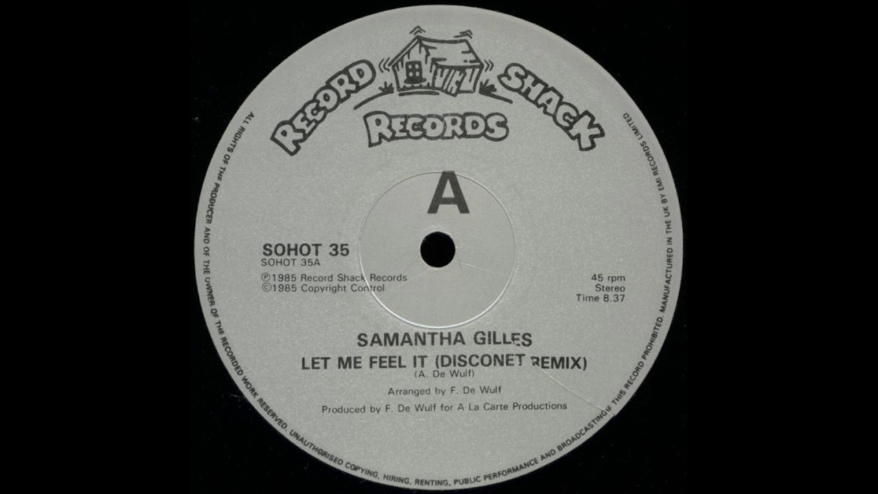 Samantha Gilles - Let Me Feel It (Disconet Remix)