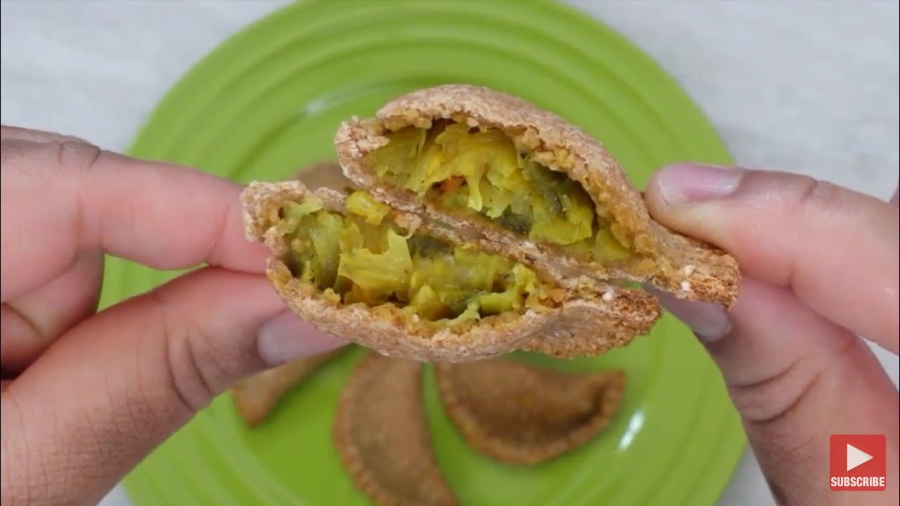 Jamaican Vegan Recipes | Jamaican Patties Recipe |  Jamaican Veggie Patties