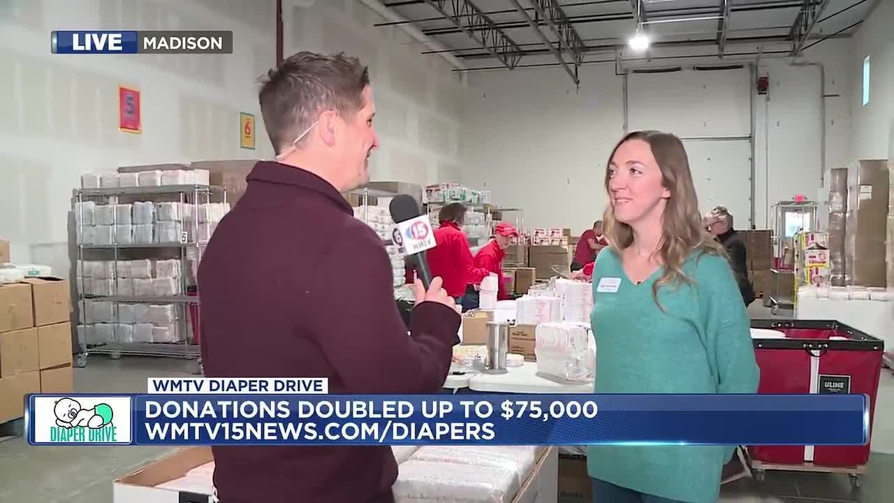 15 News+: WMTV Diaper Drive Match Day begins Wednesday