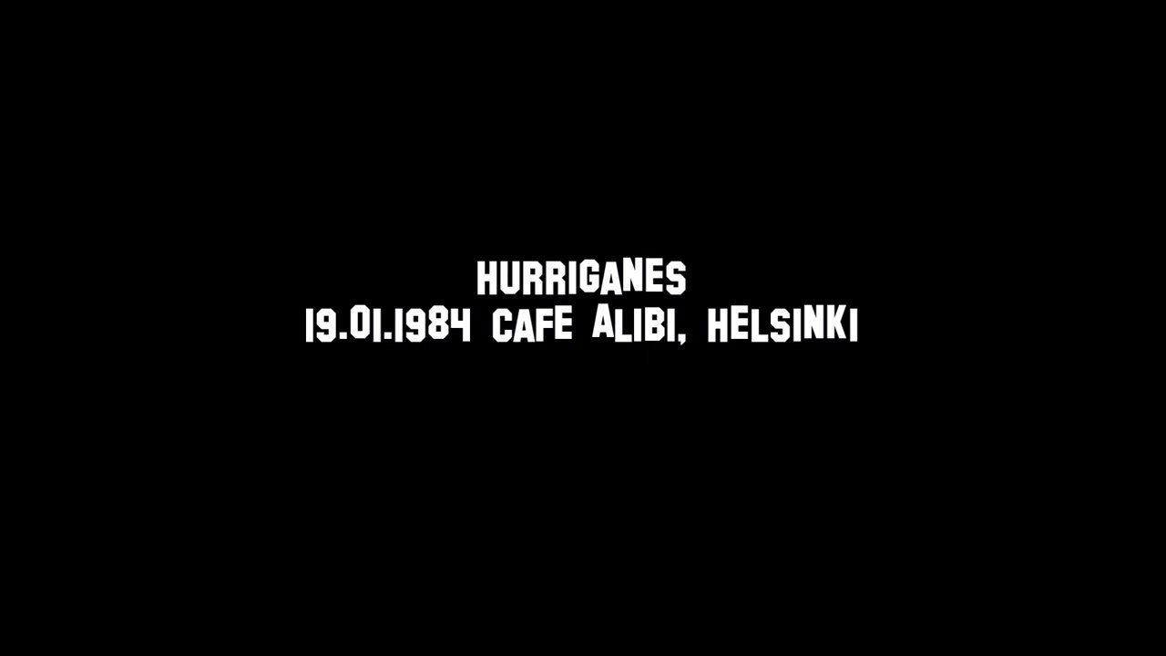 Hurriganes - Doreen (Live) 19.01.1984 Cafe Alibi, Helsinki