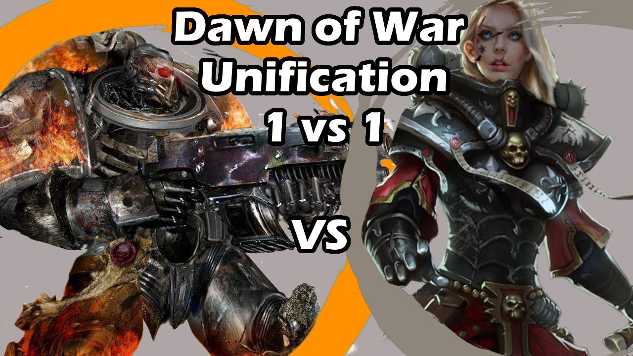 Dawn of War Unification: 1 vs 1 Legion of the Damned (Korn Champ) vs Sisters of Battle (Tokyo)