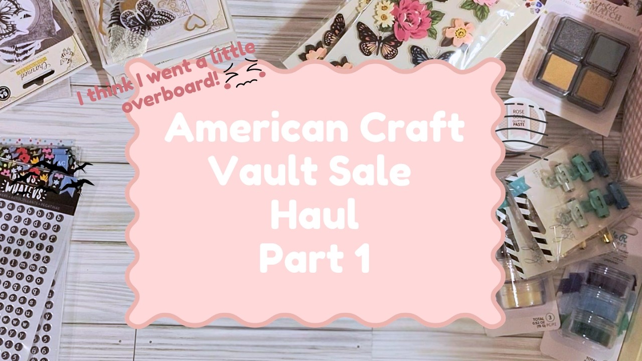 I Got Out of Control at the Craft Sale - Look What I Bought