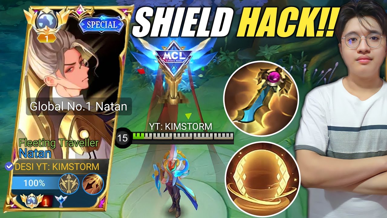 NATAN BEST BUILD ROSE GOLD METEOR & AEGIS = SHIELD HACK!!🔥