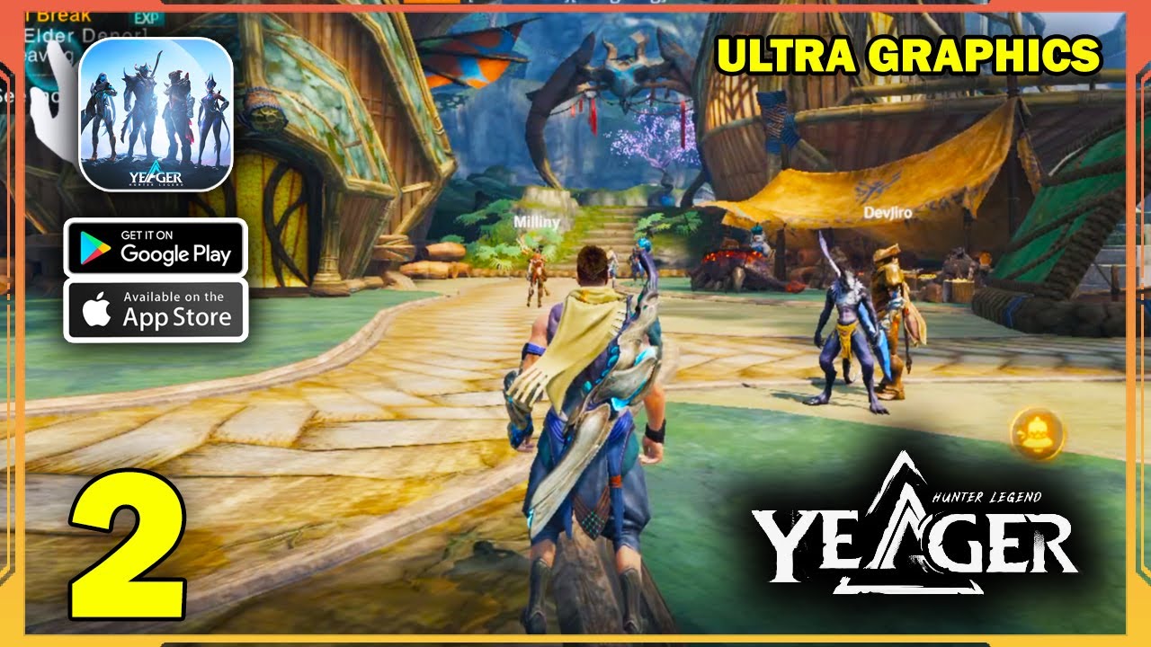 Yeager: Hunter Legend ULTRA GRAPHICS Gameplay (Android, iOS) - Part 2