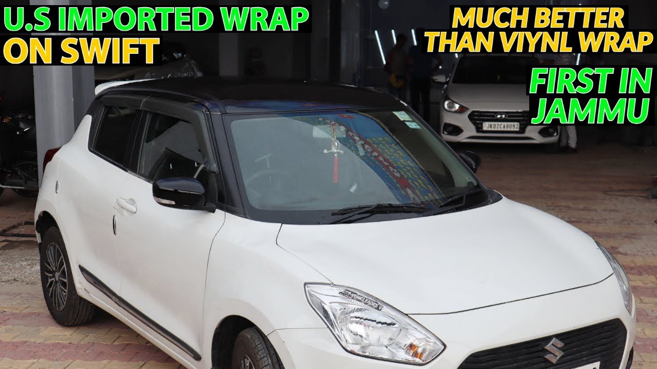 SWIFT got U.S Imported Wrap at Detailing Garage | Ultimate Gloss | Exploring desi Garage