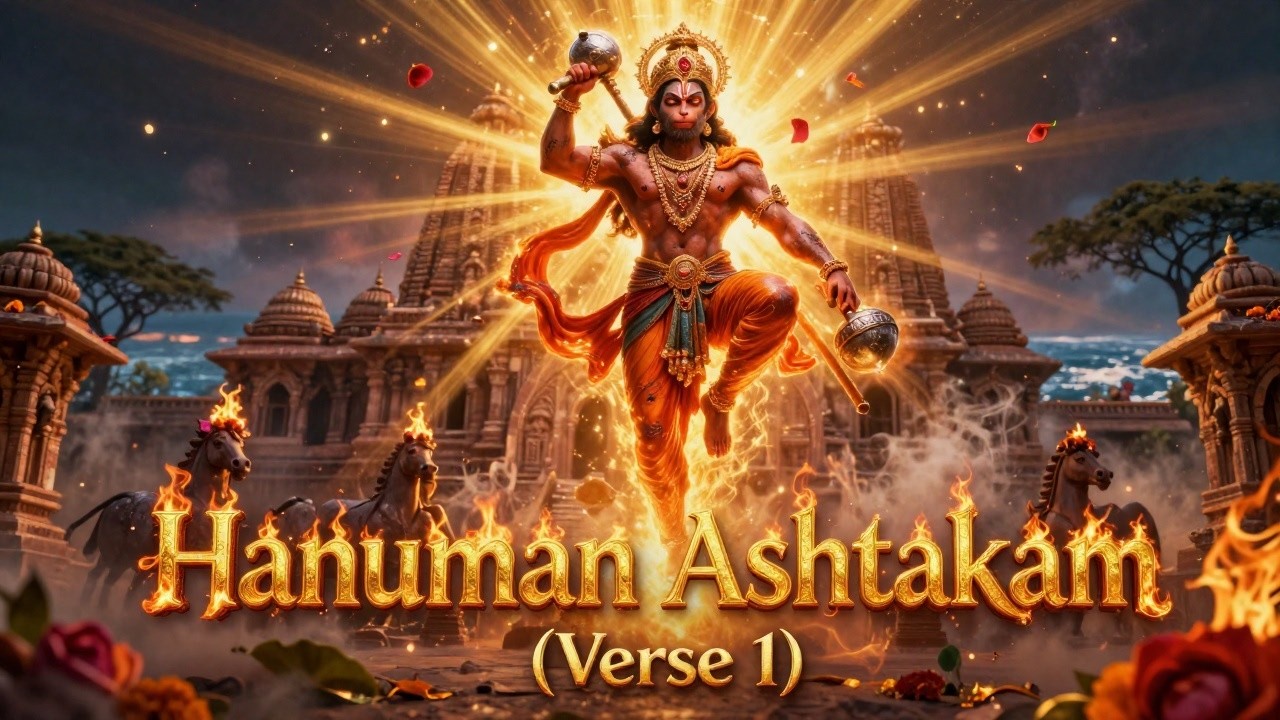 ✨ Cosmic Hanuman Ashtakam Journey | Konark Temple
