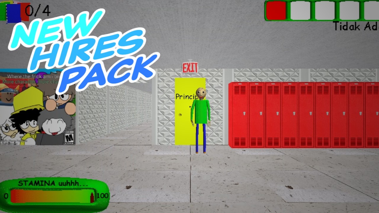 Набор новых сотрудников | Плагины для Baldi's Basics Plus