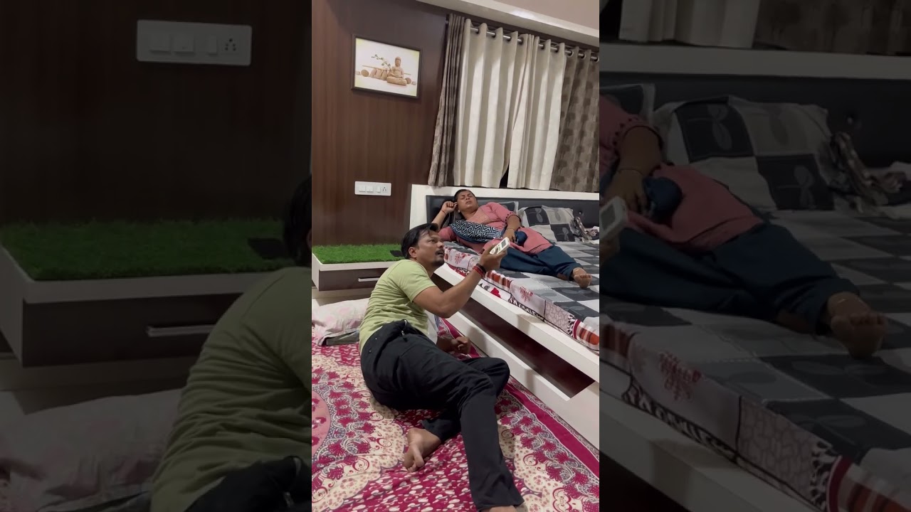 ધાબે સુવા કરી ધમાલ 😂😂