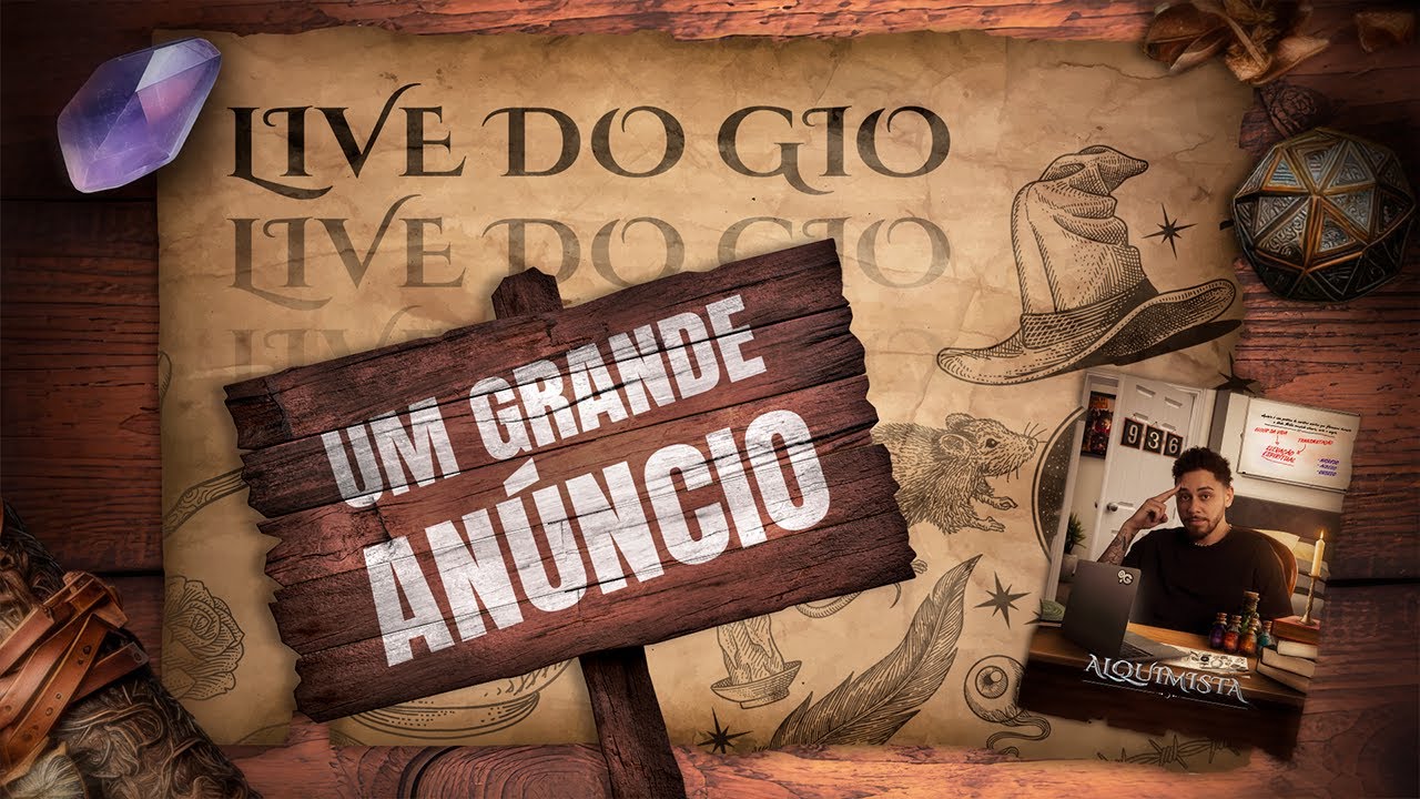 LIVE DO GIO: O &uacute;ltimo cap&iacute;tulo + an&uacute;ncio