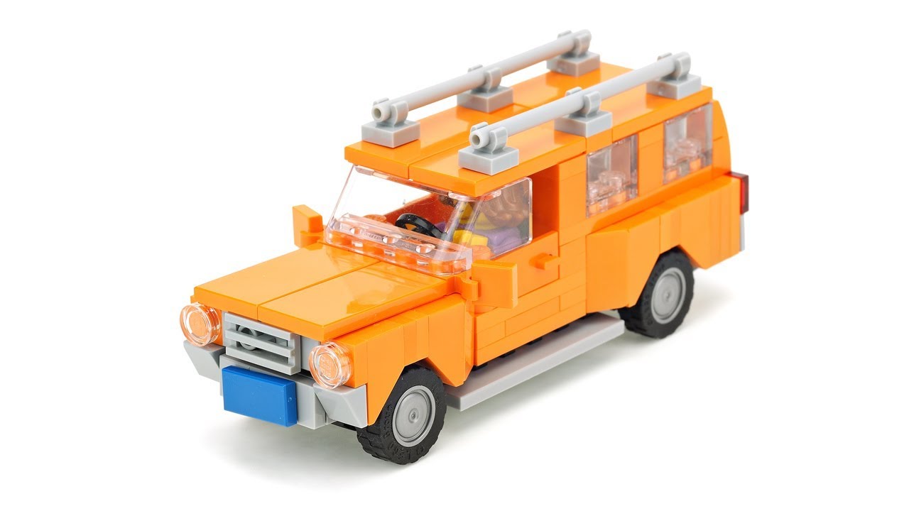 LEGO Station Wagon. MOC Building Instructions