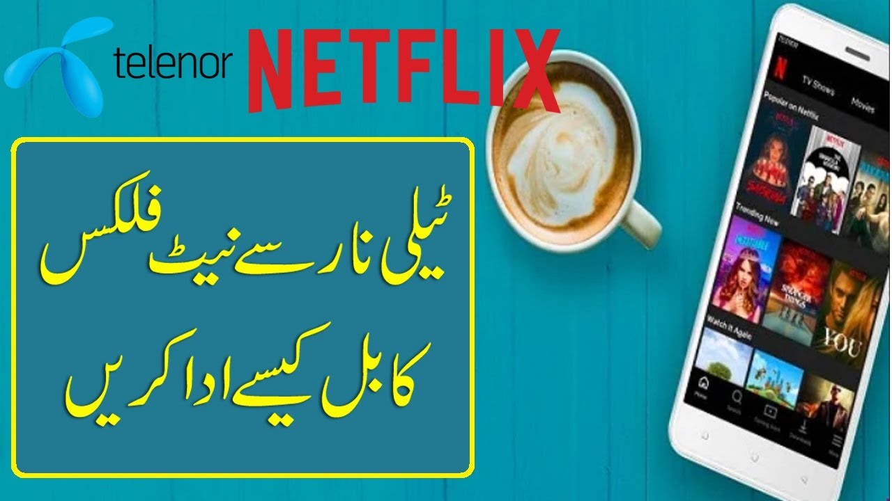 How to pay Netflex bill through Telenor Post Paid bill