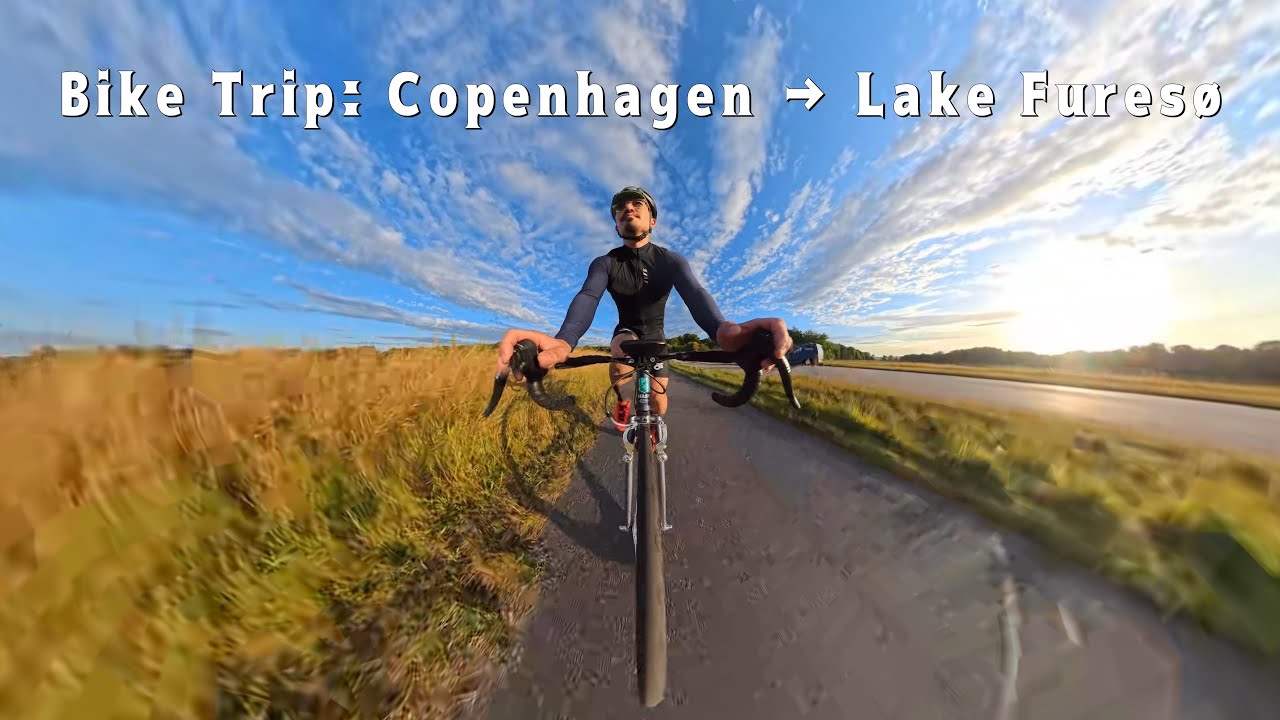 Cycling to Furesø Lake – 20km Escape from Copenhagenコペンハーゲンから北へ20km、フレソ湖へのバイクトリップ