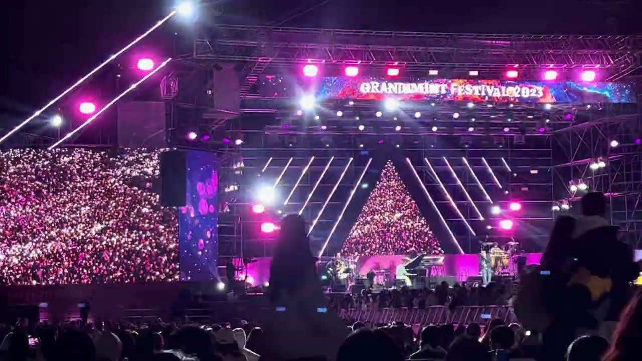 20231026 그랜드민트페스티벌 멜로망스 앵콜-선물
