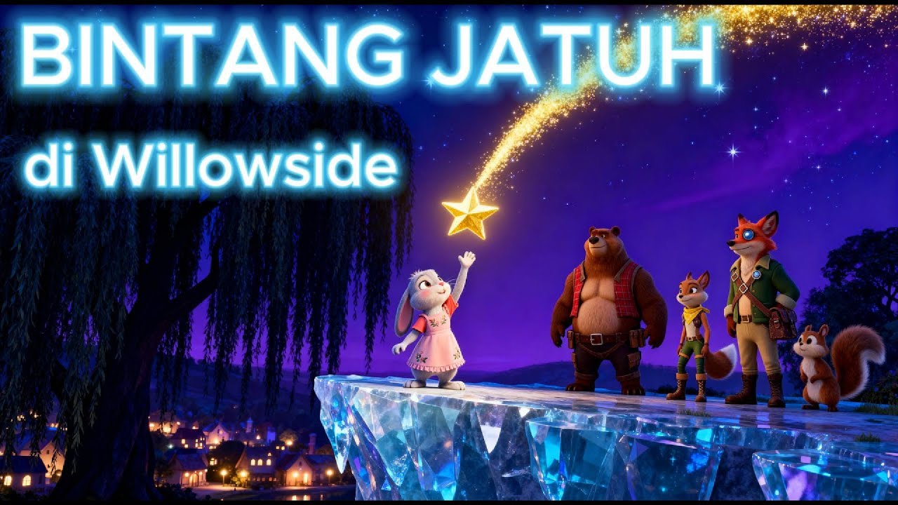 Petualangan Willowside: Bintang Jatuh di Willowside ✨ | Cerita Fantasi Animasi Hewan