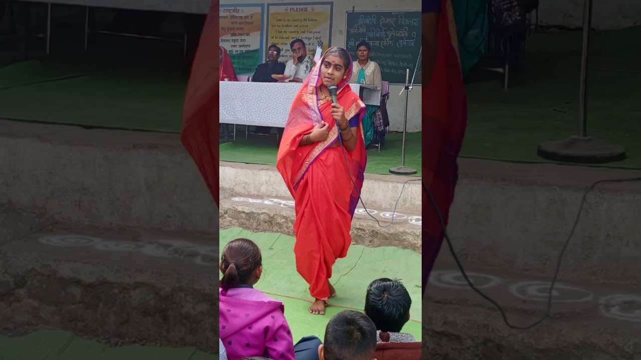 सावित्रीबाई फुले जयंती 2026 🌸 | “मी सावित्रीबाई बोलतेय” | धनश्री राऊत | Ahilyadevi Holkar Vidyalaya