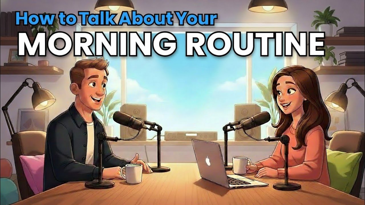 Daily Morning Routine | Talk About Your MORNING ROUTINE