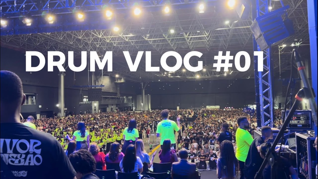 DRUM VLOG | #01 - GRAÇA BRASIL 2026